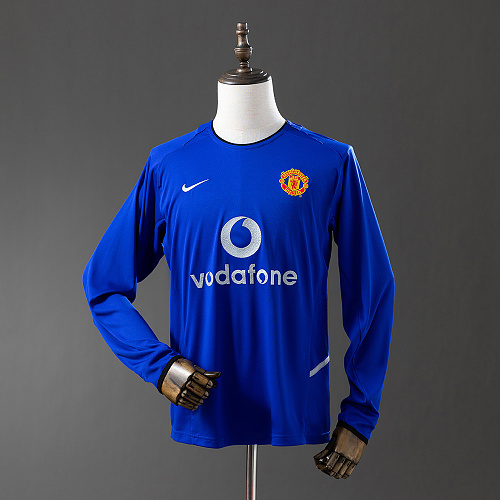 Wanban-M-U 02 03 Third Away Retro Jersey S-Xxl