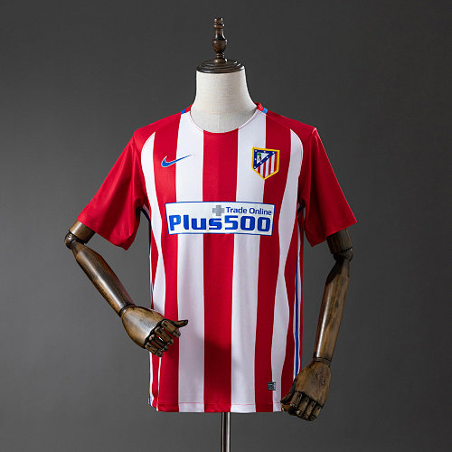 Wanban-Atletico Madrid 16 17 Home Retro Jersey S-Xxl