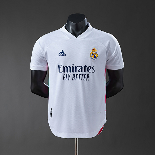 Wanban-Real Madrid 20 21 Home Player Version Retro Jersey S-Xxl