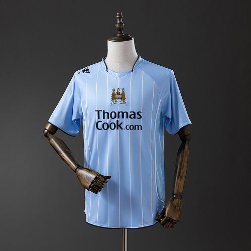Wanban-Retro 08 09 Manchester City Home S-Xxl