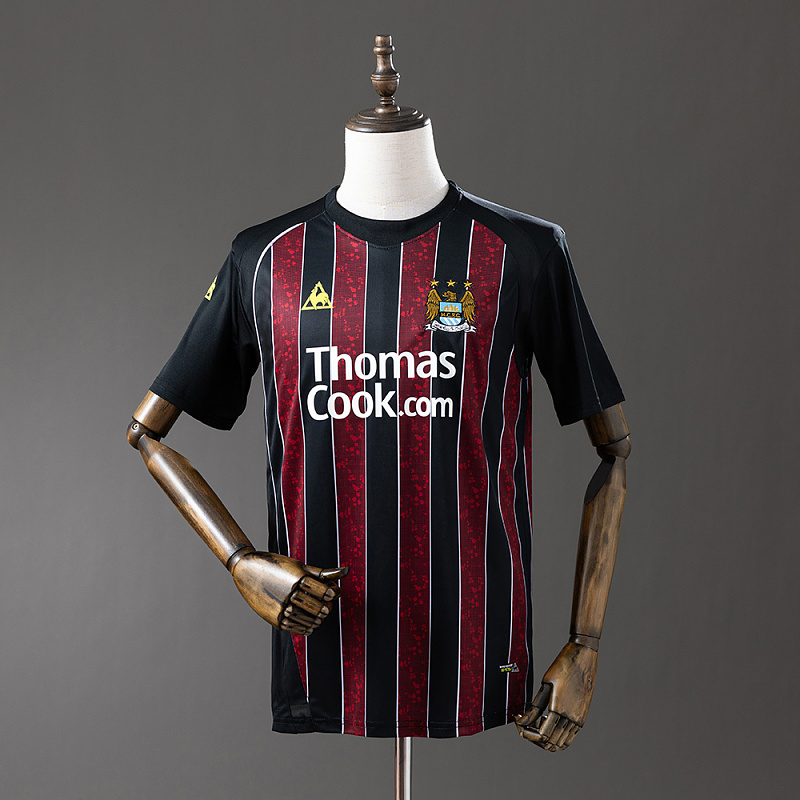 Wanban-Manchester City 08 09 Away Retro Jersey S-Xxl