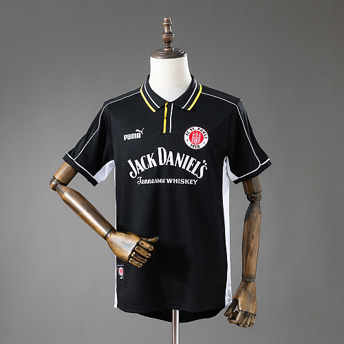 Wanban-St. Pauli 99 00 Away Retro Jersey S-Xxl