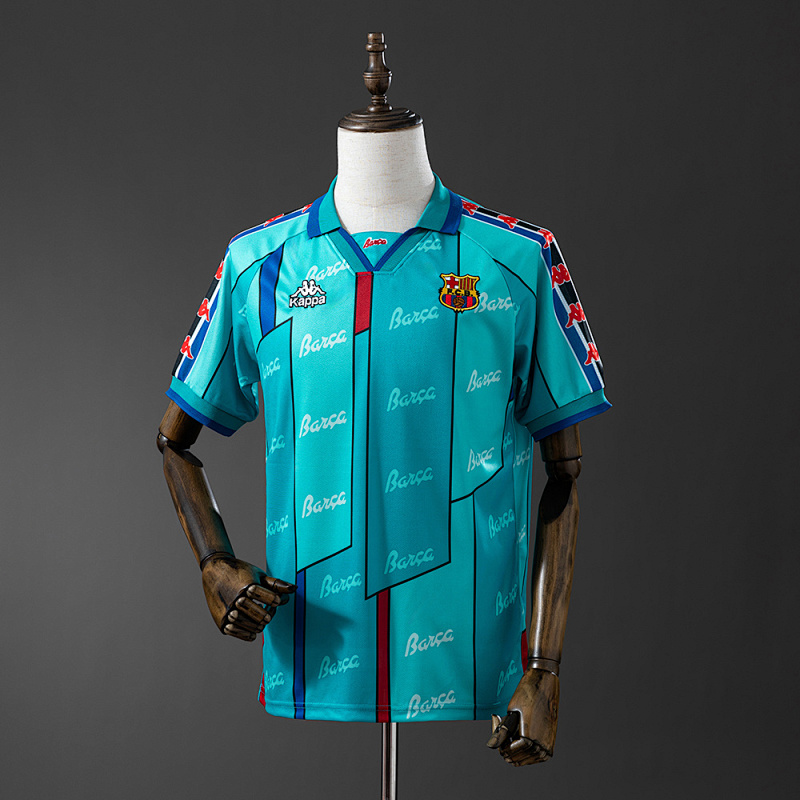 Wanban-Barcelona 97 Away Retro Jersey S-4XL