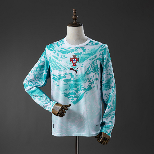 Wanban-Portugal Long-Sleeved Away Jersey S-4XL