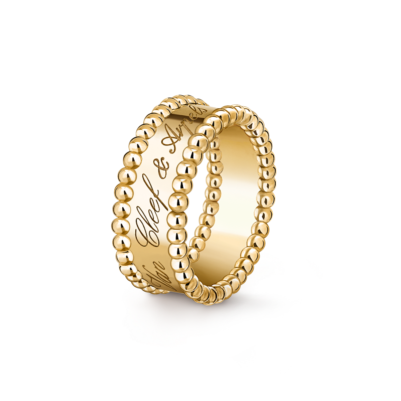 JG-VCARO3Y600 Perlée Signature Ring