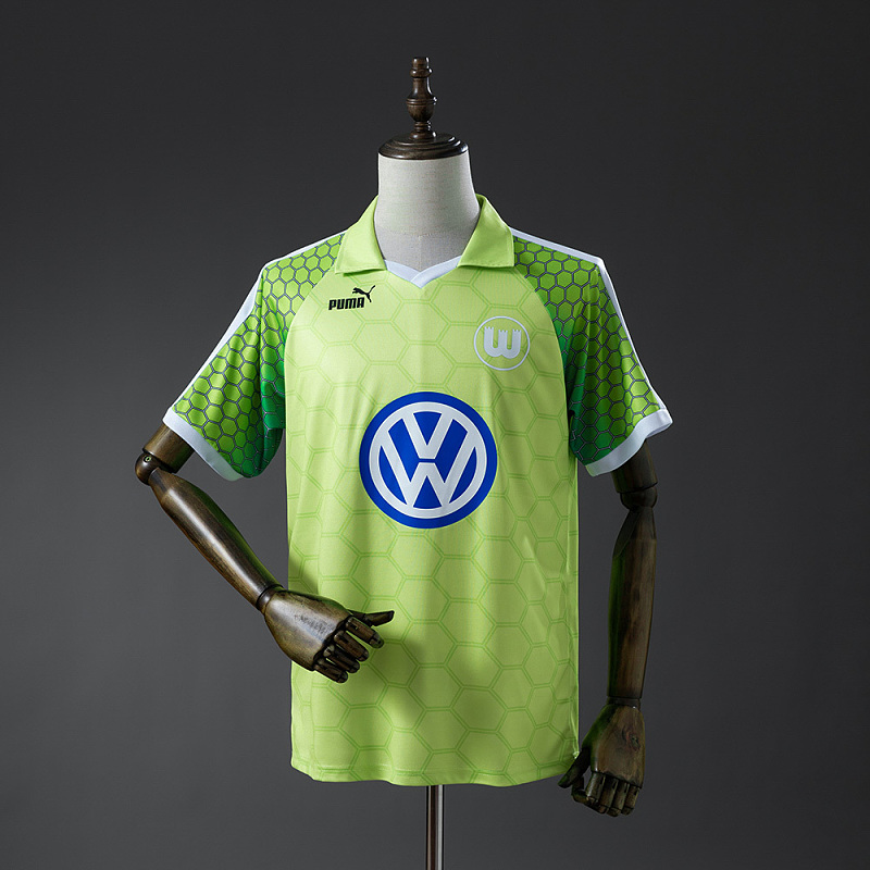 Wanban-Wolfsburg 97 98 Home Retro Jersey S-Xxl