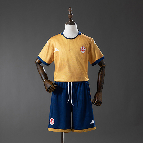 Wanban-Tunisia Third Away Kids Kit Jersey Size 16-28