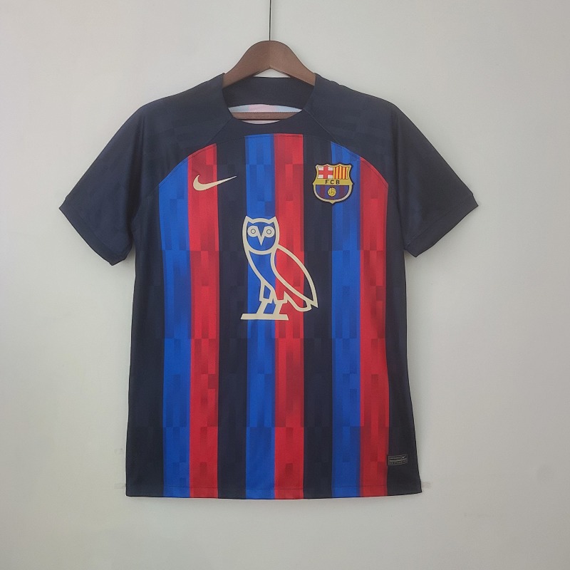 Wanban-22 23 Barcelona Owl Sponsor Home S-Xxxl