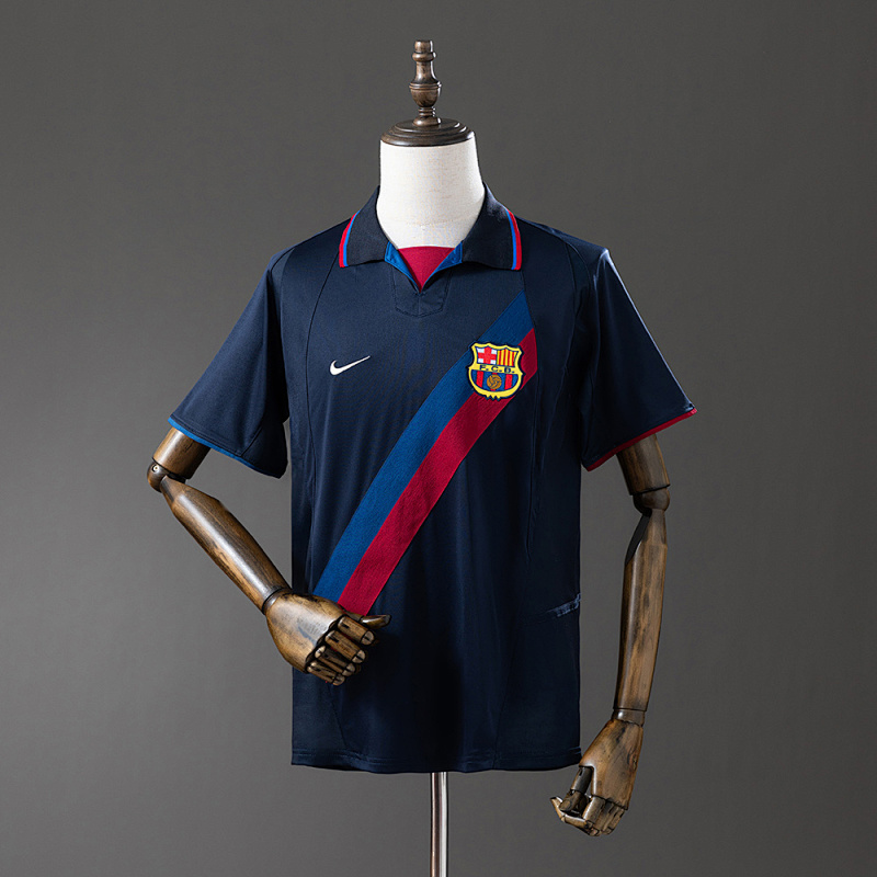 Wanban-Barcelona 02 03 Third Away Retro Jersey S-Xxl