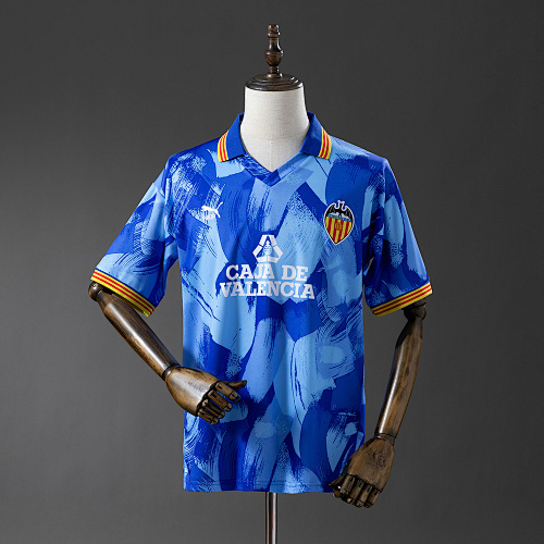 Wanban-Valencia 90 91 Away Retro Jersey S-Xxl