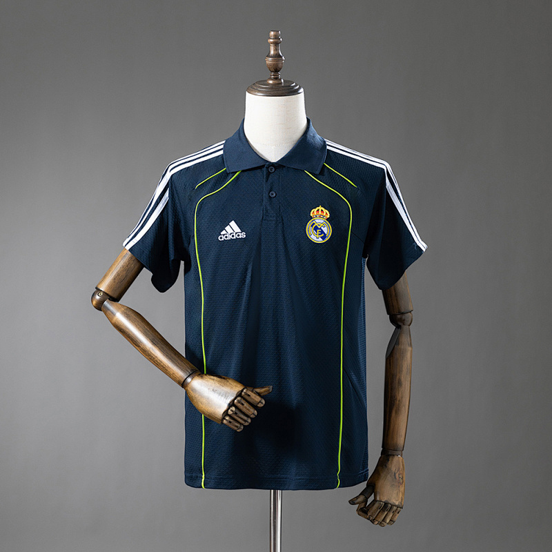 Wanban-Real Madrid 25 26 Polo - Cyan S-Xxl