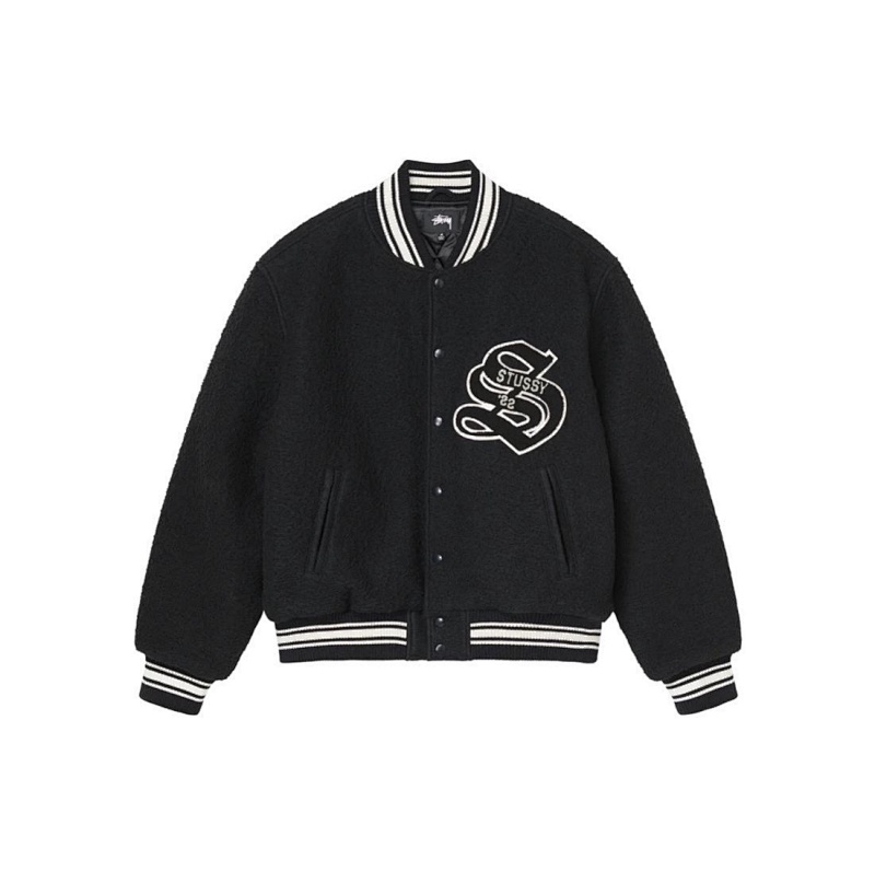 Casentino Wool Varsity Jacket S Hn817 S-Xl