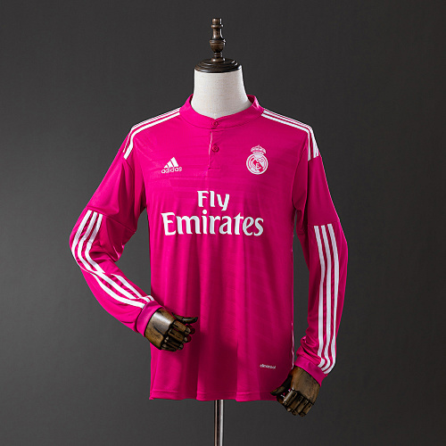 Wanban-Real Madrid 14 15 Away Long Sleeve Retro Jersey S-Xxl