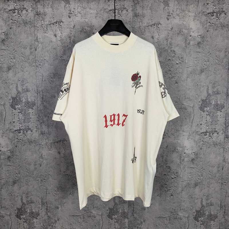 Glh Balenciaga LOGO1917 T 1-4