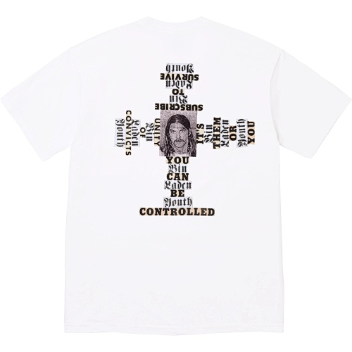 Supreme RR- Sup Dash Snow Tee The S-Xl