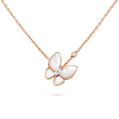 JG-VCARO8FO00 Two Butterfly Pendant