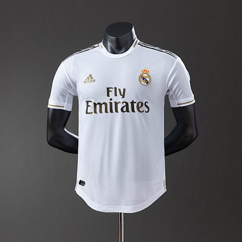Wanban-Real Madrid 19 20 Home Player Version Retro Jersey S-3XL