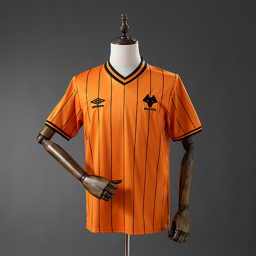 Wanban-Wolves 85 86 Home Retro Jersey S-Xxl