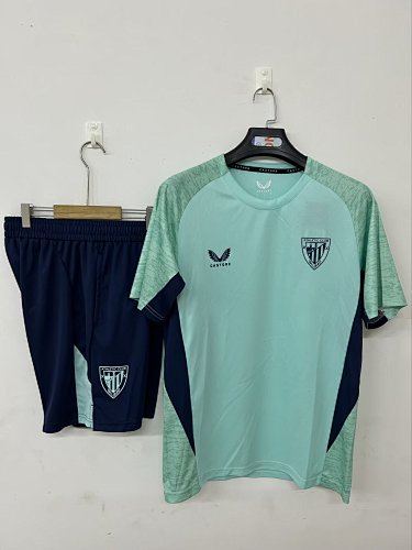 Wanban-2526 Athletic Bilbao Training Suit Mint Green S-3XL