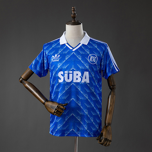 Wanban Karlsruher 89 90 Home Retro Jersey S-Xxl