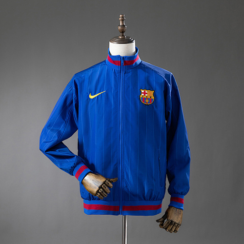 Wanban-Barcelona 25 26 Team Anthem Windbreaker - Blue S-Xxl