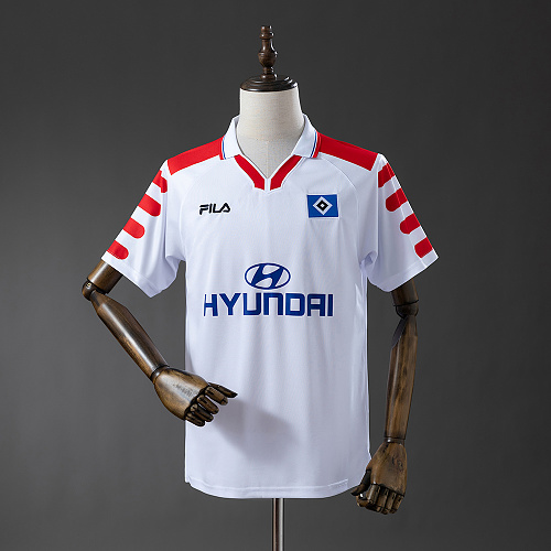 Wanban Hamburger SV 98 99 Home Retro Jersey S-Xxl