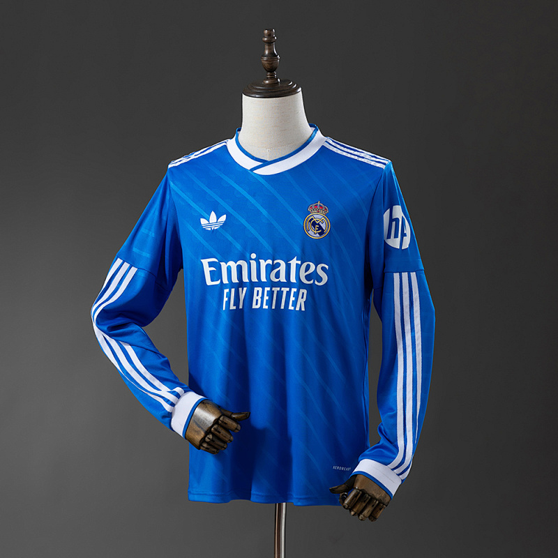 Wanban-Real Madrid 25 26 Third Away Long Sleeve Jersey S-4XL