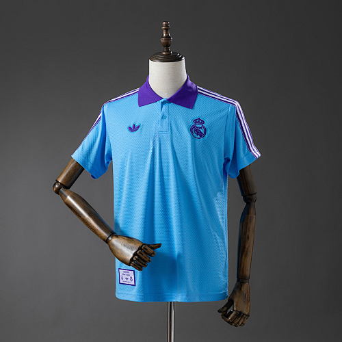 Wanban-Real Madrid 25 26 Polo - Blue S-Xxl