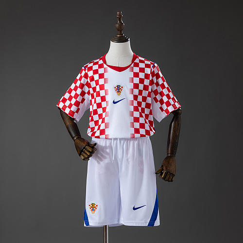 Croatia Home Kids Kit Jersey Size 16-28