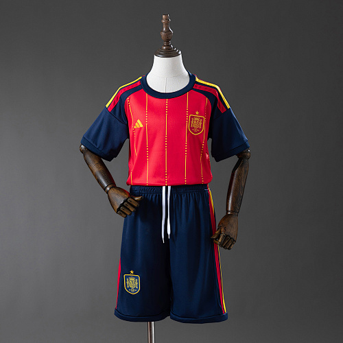 Wanban-Spain Home Kids Kit Jersey Size 16-28