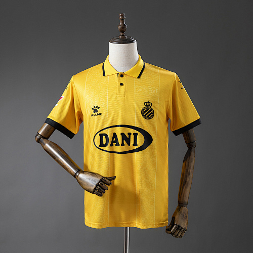 Wanban-Espanyol Anniversary Yellow Jersey Sizes S-4XL