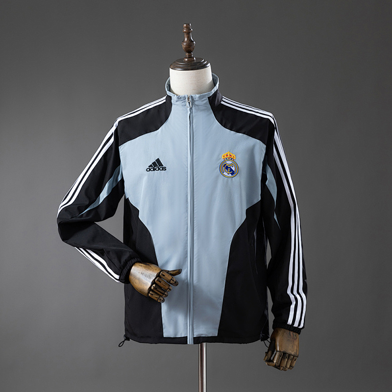 Wanban-Real Madrid 04 05 Windbreaker - BlackGrey S-Xxl