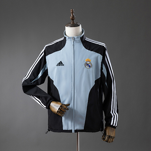 Wanban-Real Madrid 04 05 Windbreaker - BlackGrey S-Xxl