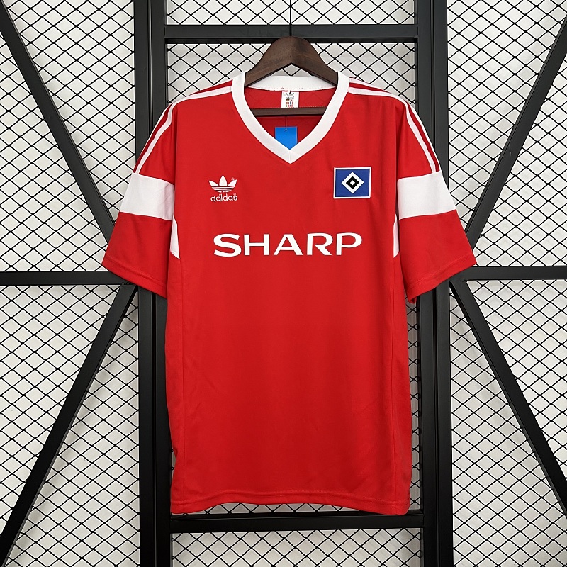 Wanban Retro Hamburg Red S-Xxl