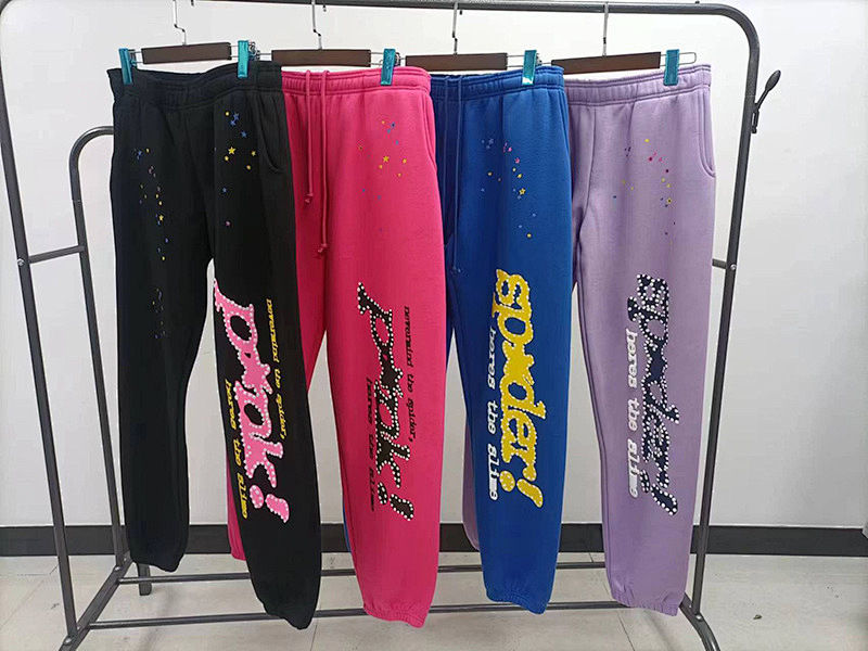 Sp5der Pants And Hoodie