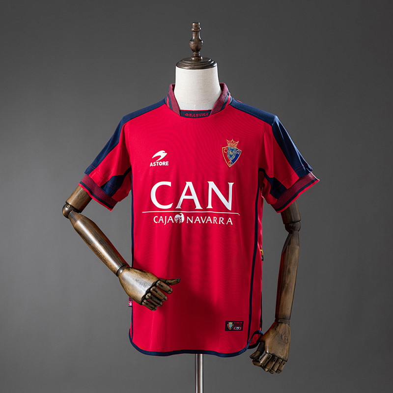 Wanban-Osasuna 00 02 Home Jersey S-Xxl