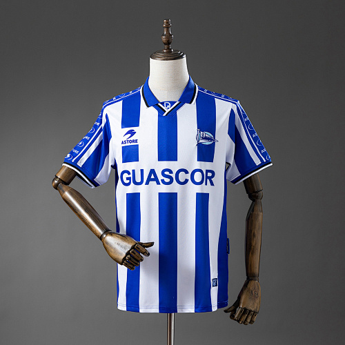 Wanban-Deportivo Alavés 98 99 Home Retro Jersey S-Xxl