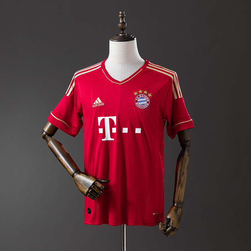 Wanban Bayern Munich 12 13 Home Retro Jersey S-Xxl