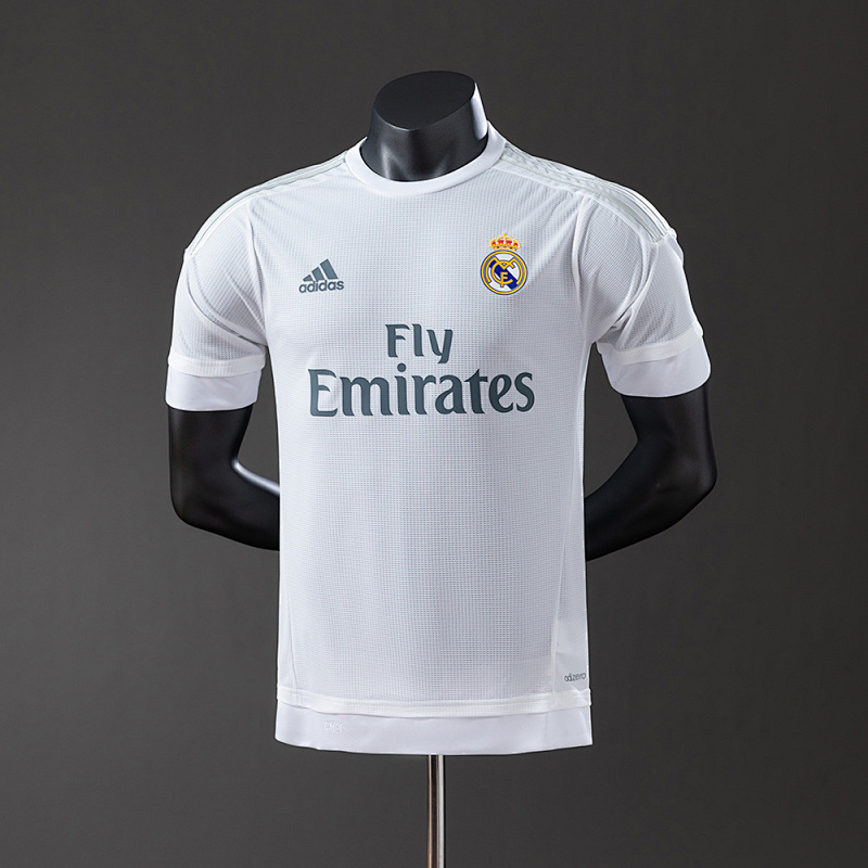 Wanban-Real Madrid 15 16 Home Player Version Retro Jersey S-3XL