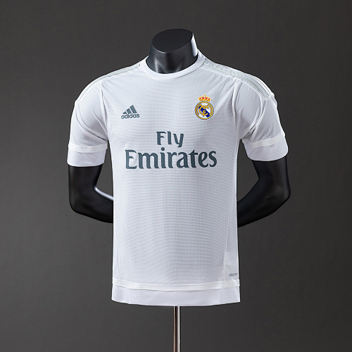Wanban-Real Madrid 15 16 Home Player Version Retro Jersey S-3XL