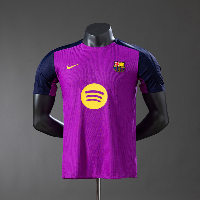 Wanban-Barcelona 25 26 Pre-match Training Player Version-Purple Jersey S-3XL