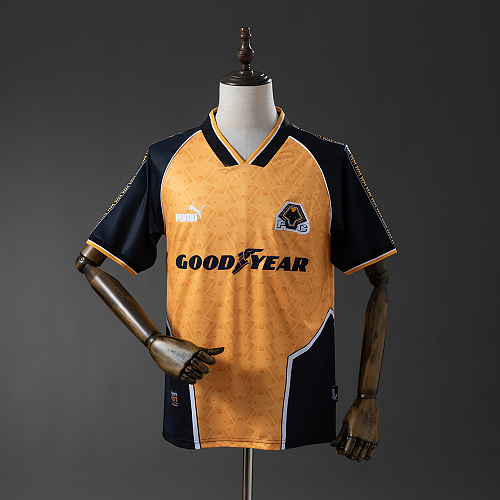 Wanban-Wolves 96 98 Home Retro Jersey S-Xxl