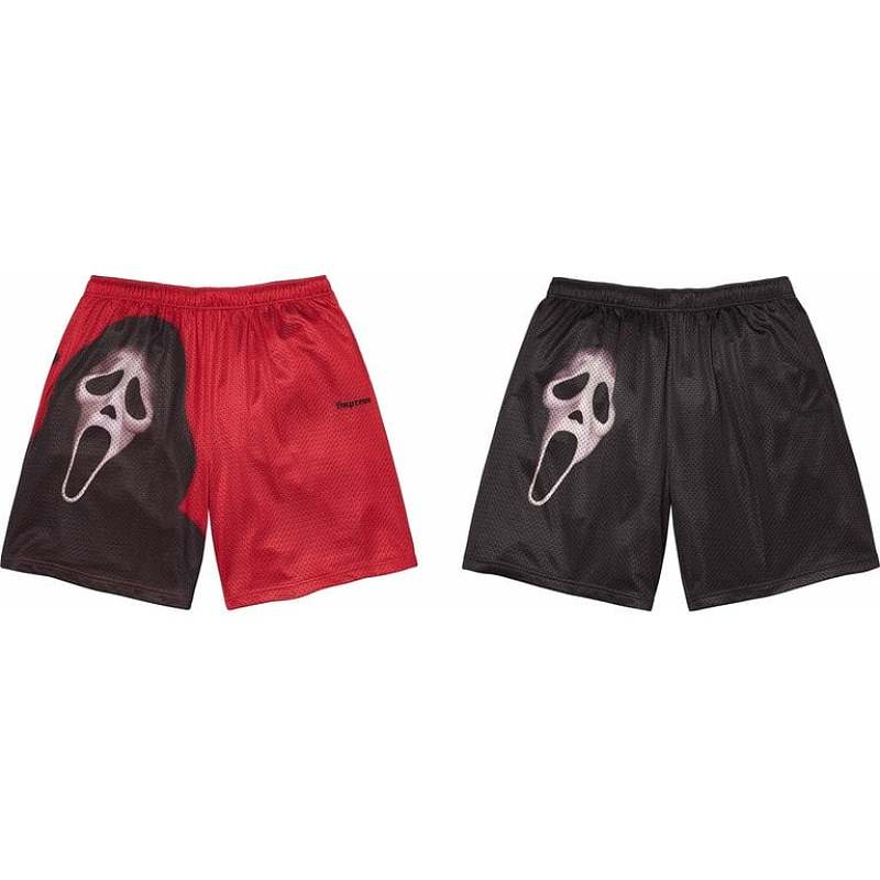 Ayun-660514165 Ghostface Mesh Short S-Xl
