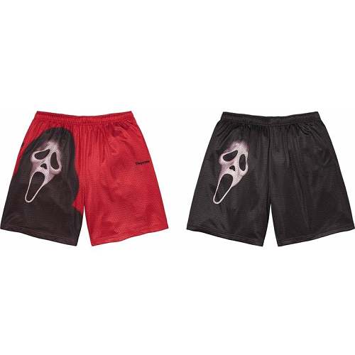 Ayun-660514165 Ghostface Mesh Short S-Xl