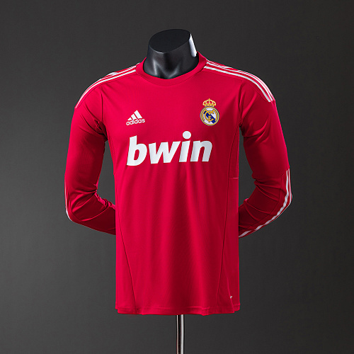 Wanban-Real Madrid 11 12 Third Away Long Sleeve Player Version Retro Jersey S-3XL