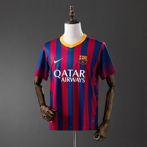 Wanban-Barcelona 13 14 Home Retro Jersey S-Xxl