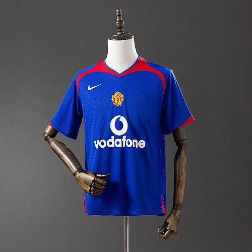 Wanban-M-U 05 06 Away Retro Jersey S-Xxl