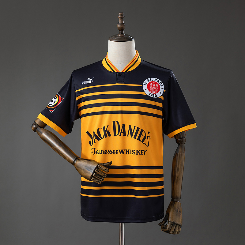 Wanban St. Pauli Away Retro Jersey S-Xxl
