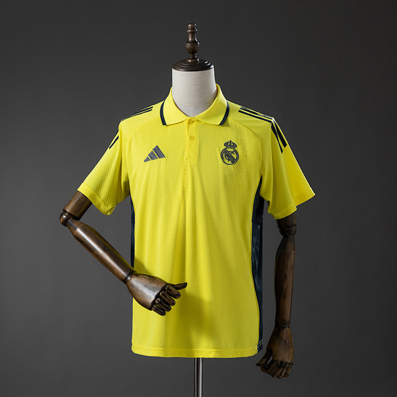 Wanban-Real Madrid 25 26 Polo - Yellow S-Xxl