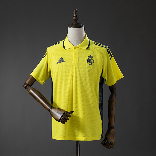 Wanban-Real Madrid 25 26 Polo - Yellow S-Xxl